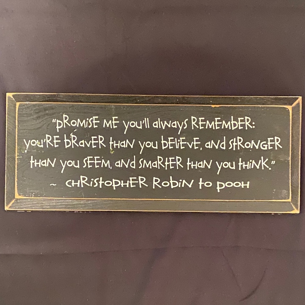 Wooden wall hanging for kids room